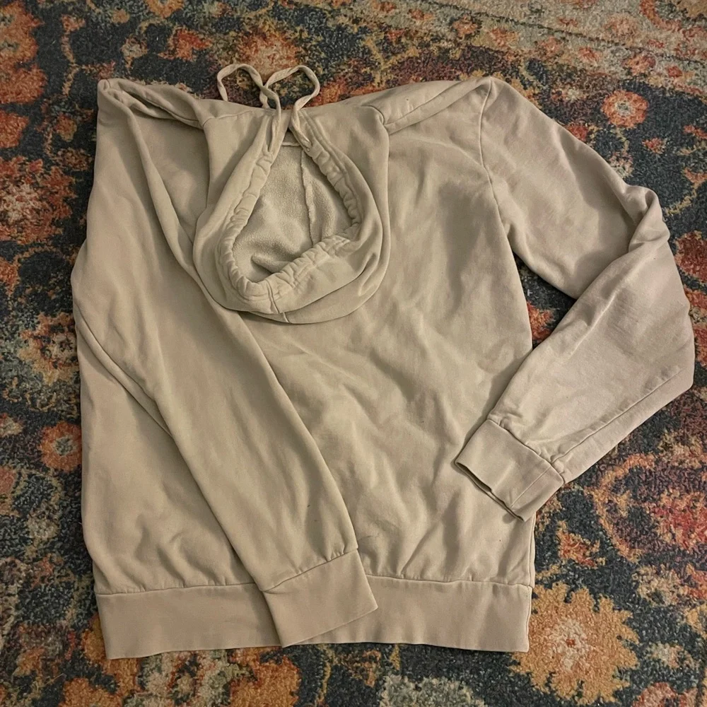 Billabong Premium Men Sz M Arch Pullover Hoodie Cream$70 - Picture 3 of 4
